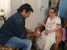 Balakrishna Meets His Fan Photos